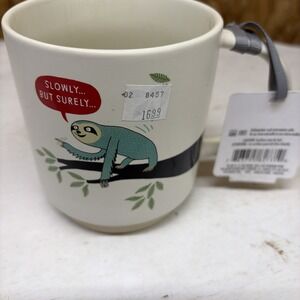 Slowly But Surely Sloth Mug From Hallmark‎ Shoebox New
